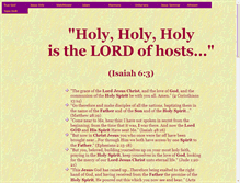Tablet Screenshot of lrbc.thriceholy.net